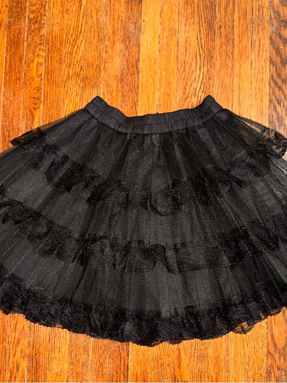 Small Lolita Lolitimes NWT Black Petticoat Skirt